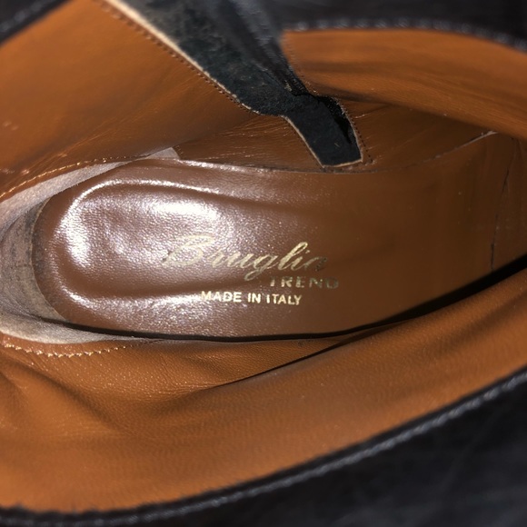 Bruglia Leather Ankle Boots Size 8 - Picture 9 of 9